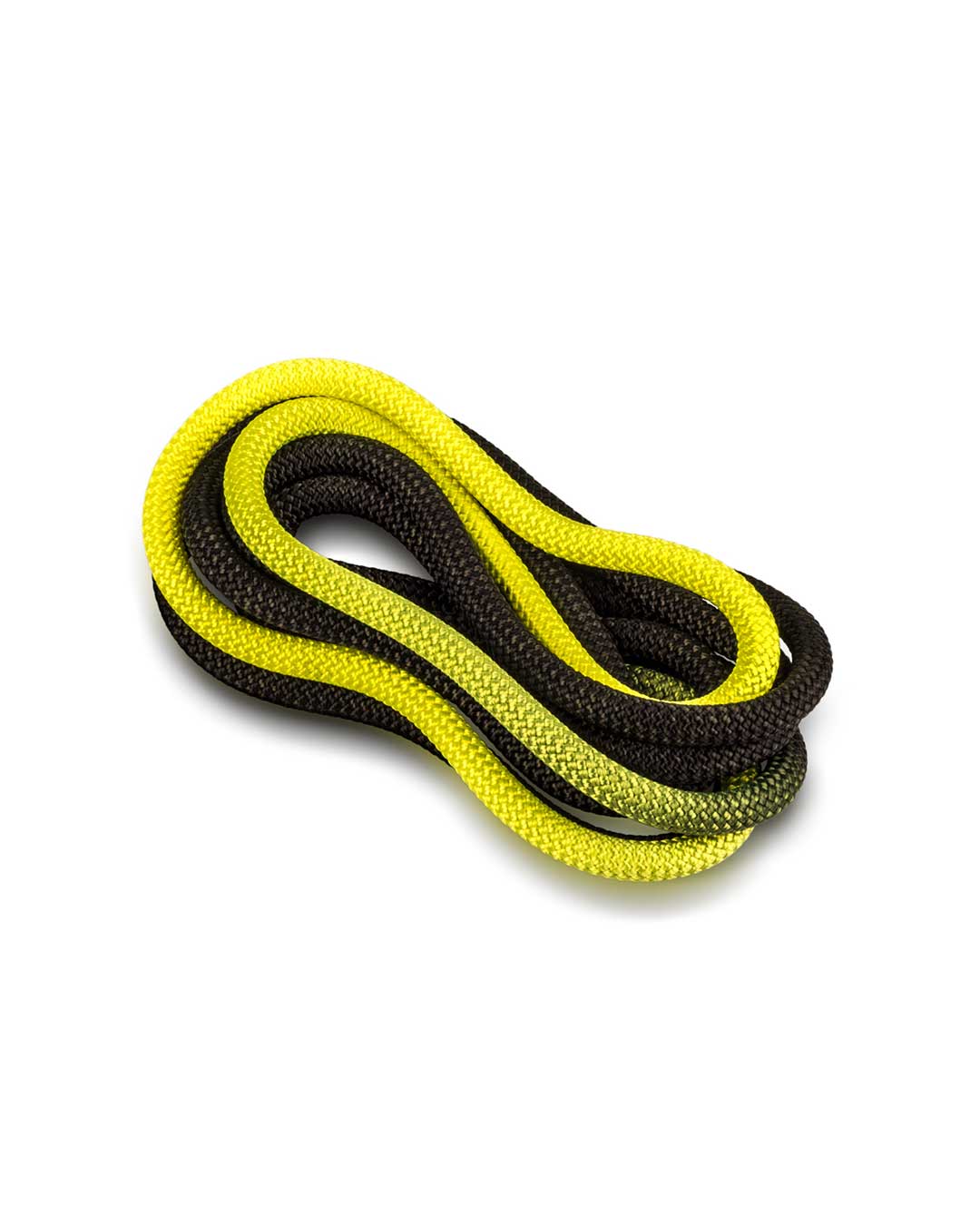 Cuerda de gimnasia rítmica VENTURELLI (Certificada FIG) amarillo neón - negro - 3 m 