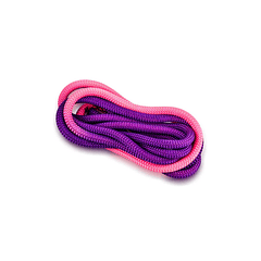 Cuerda de gimnasia rítmica VENTURELLI (Certificada FIG) morado rosado - 3 m 