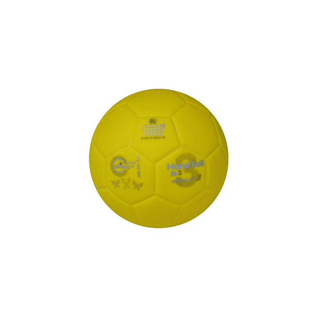 Balón de Handball Marca Trial Modelo Ultima 49-3 N° 3 amarillo