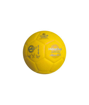 Balón de Handball marca Trial Modelo Ultima 24-3 N° 0 amarillo