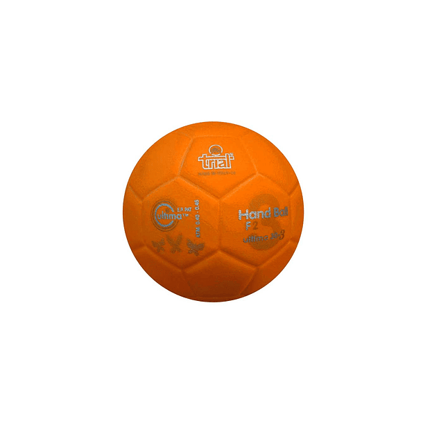 Balón de Handball Marca Trial Modelo Ultima 30-3 N° 2 naranja