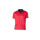 Polera Andro Riley Hombre Rojo/Gris 1