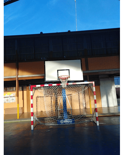 Jirafa de Básquetbol Streetball + Arco de Handball - comuna de Quillota