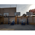 Jirafas de básquetbol (aprobadas FIBA nivel 3) + Postes fijos de básquetbol - comuna de Arica 1