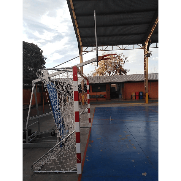 Jirafa de Básquetbol Streetball + Arco de Handball - comuna de Quillota 3