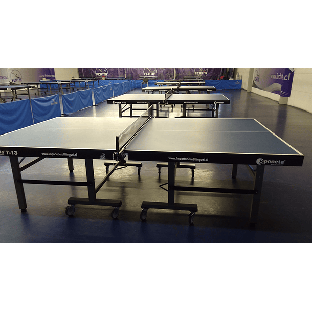 Mesas de tenis de mesa Sponeta -  Federación Chilena de Tenis de mesa - CEO Ñuñoa 2