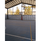 Poste de básquetbol fijo - comuna de Santiago 5