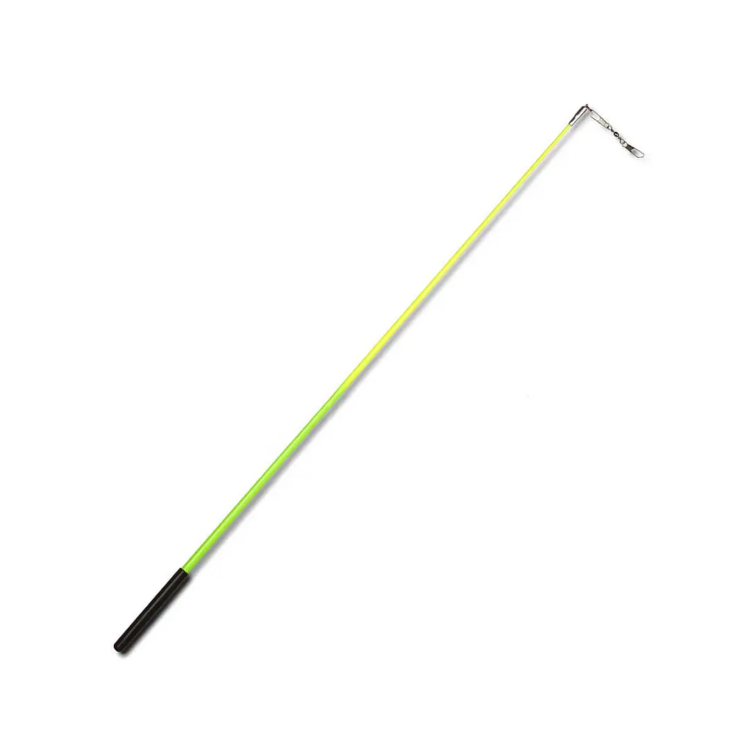 Estilete de gimnasia rítmica VENTURELLI (Certificado FIG) bicolor Verde-Amarillo 1