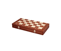 Ajedrez madera plegable (caja) de 48cm piezas clásicas ebonizadas CH95 100 E350