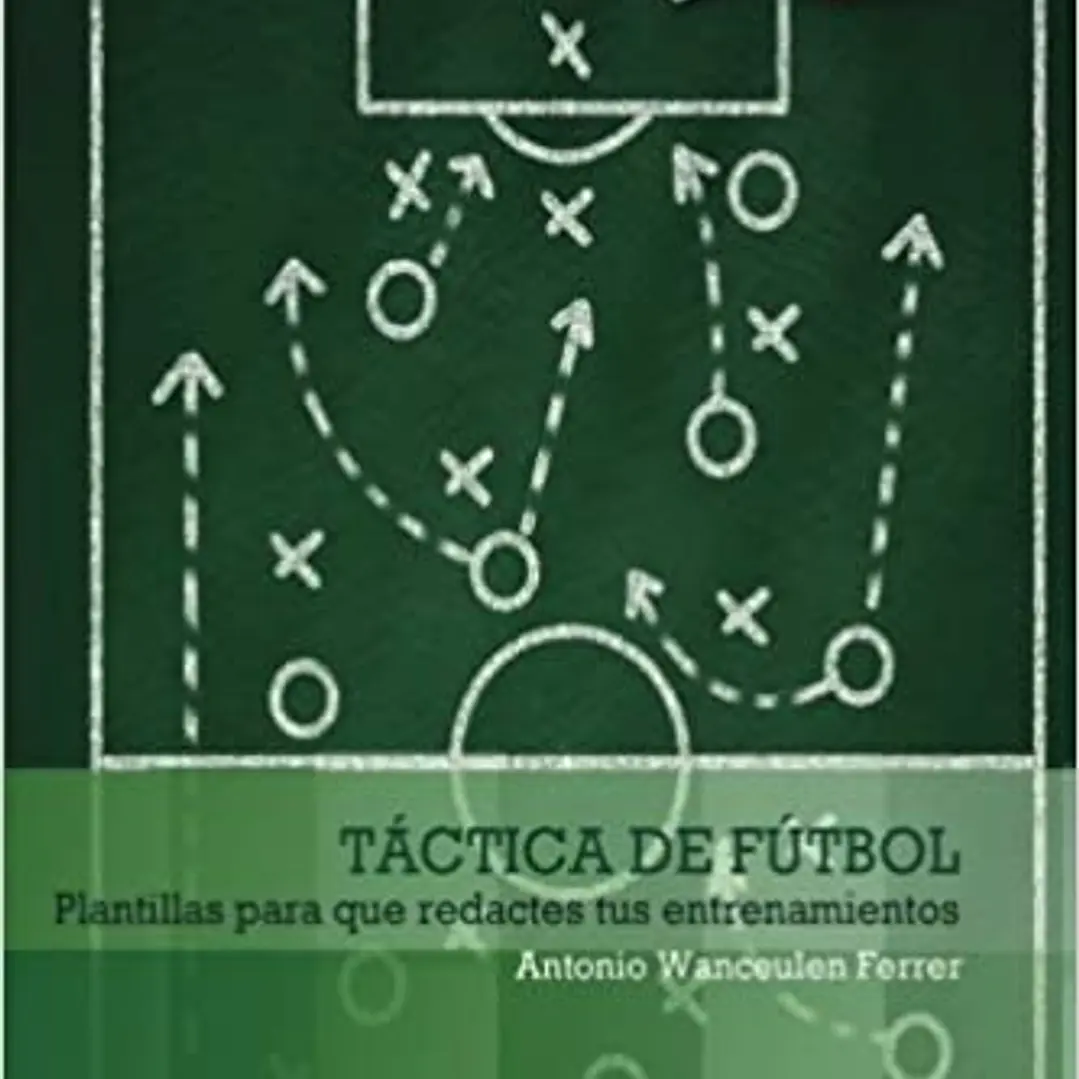 Táctica De Fútbol. Plantillas Para Que Redactes Tus Entrenamientos 1