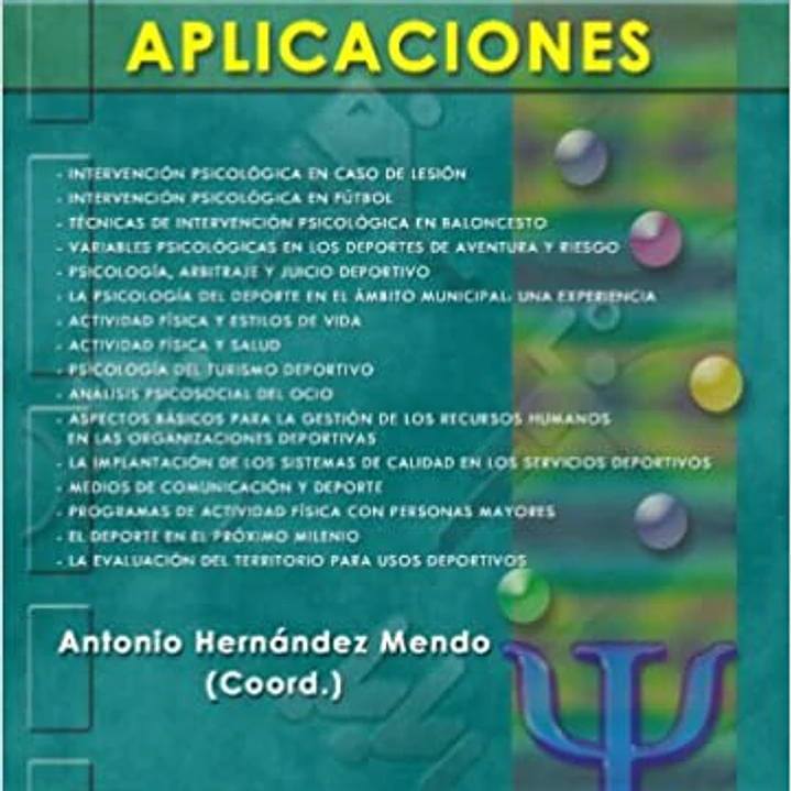 Psicología Del Deporte Vol. III Aplicaciones 1