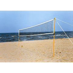 Set de par de postes de vóleibol playa para uso recreativo – S05052 fabricado en Italia