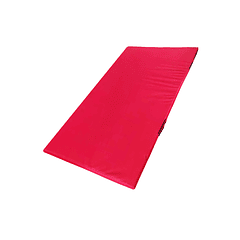 Colchoneta Buten 200x100x4 cubierta canvas color rojo