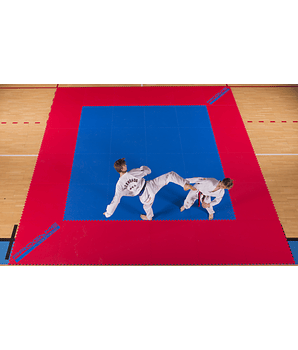 Set Tatami de Taekwondo aprobado ITF 12X12MT Cuadrado Trocellen