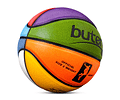 Balón de básquetbol de entrenamiento Rainbow PRO, uso indoor y outdoor