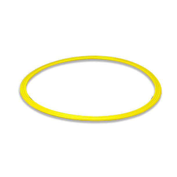 Set de 4 aros de agilidad de 50cm (amarillo)