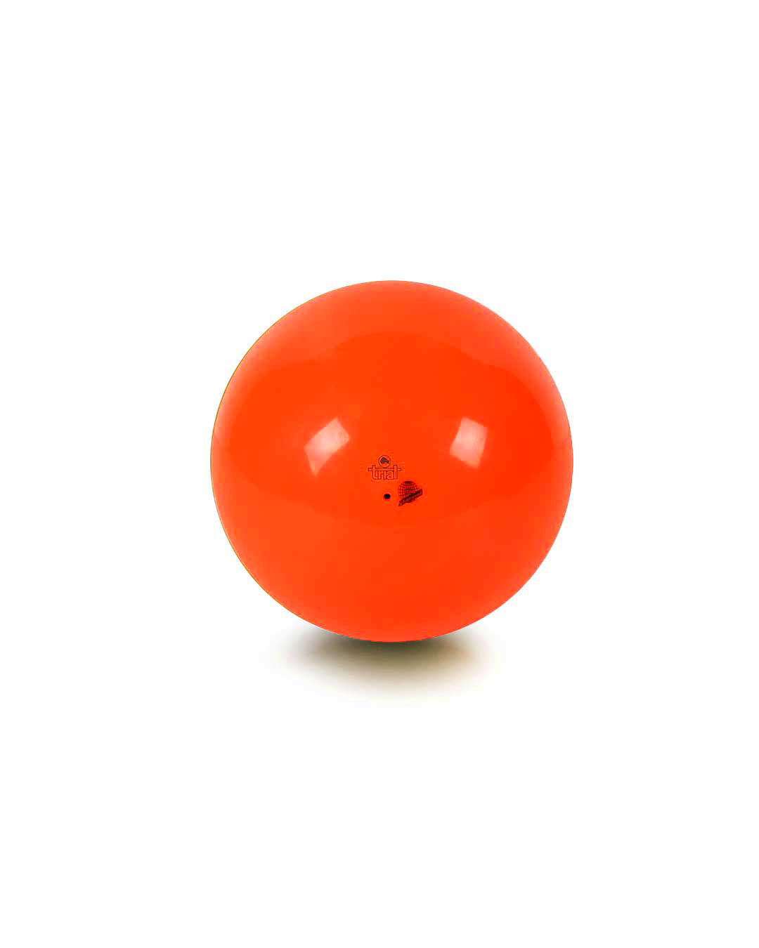 Balón de gimnasia rítmica – Marca Trial color naranja 19 cm (certificado FIG)