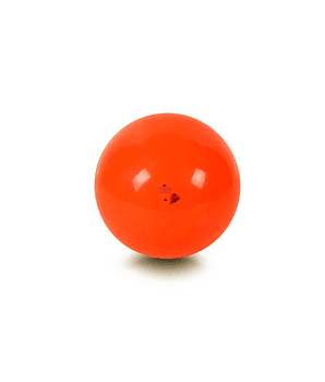 Balón de gimnasia rítmica – Marca Trial color naranja 19 cm (certificado FIG)