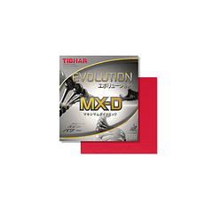 Goma de tenis de mesa Tibhar Evolution MX-D 2.1 mm  - Rojo