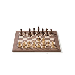 Set  de ajedrez DGT e-Board USB Walnut con piezas de madera Timeless