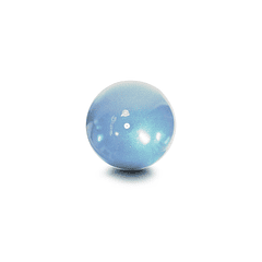Balón de gimnasia rítmica VENTURELLI  (certificado FIG) Glitter - Celeste