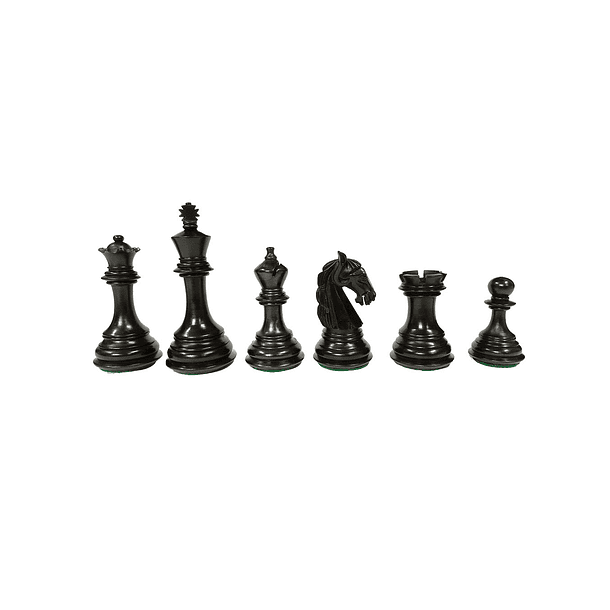 Tablero de ajedrez de madera redwood esquinas redondeadas de 53,5 cm fijo con piezas Kings Bridal doble dama 4