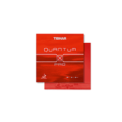 Goma de tenis de mesa Tibhar Quantum X PRO Max - Rojo