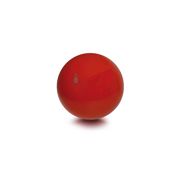Balón liso de gimnasia rítmica TRIAL 42 rojo anaranjado