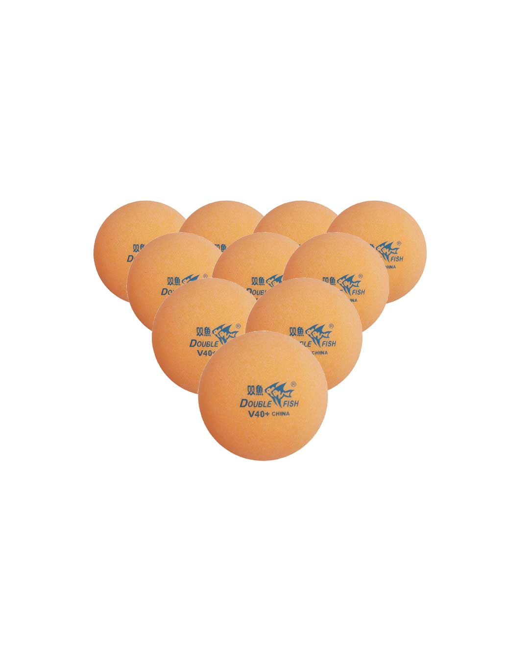 Pelotas de Tenis de Mesa marca Double Fish 40+ material ABS