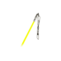 Estilete de gimnasia rítmica VENTURELLI (Certificado FIG) bicolor Verde-Amarillo