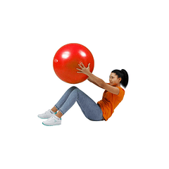 Balón de Pilates Plus Rojo 55 cm 95.28