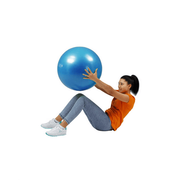 Balón de Pilates Plus Azul 65 cm 2