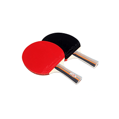 Set de ping pong marca Double Fish 136 A (incluye 2 paletas y 3 pelotas)