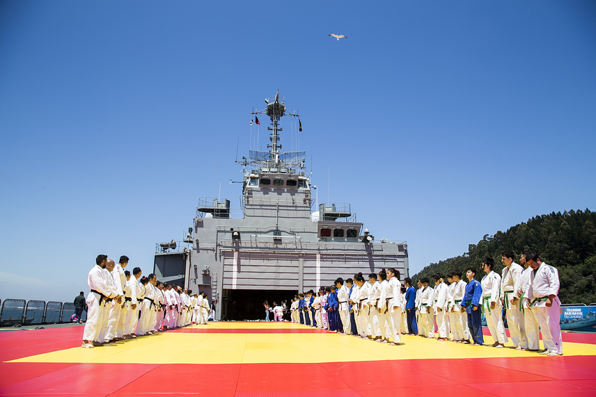 Presentes en la Gran Final Nacional de Judo Concepción 🥋 y Entrenamiento Masivo en la Base Naval de Talcahuano