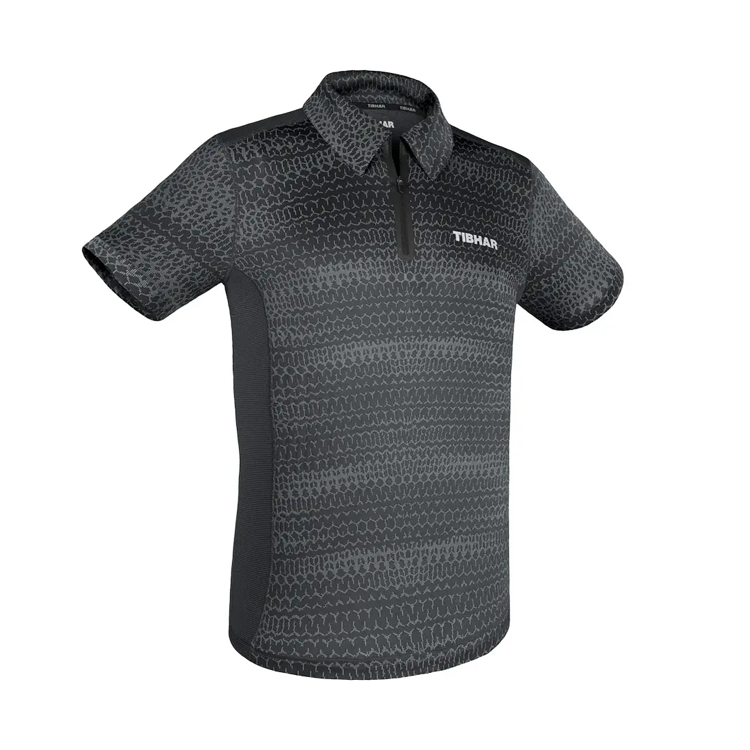 Polera Tibhar Prime hombre - negra  1
