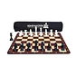Set de ajedrez tablero de goma con piezas y bolso - Miniatura 1