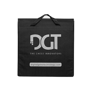 Bolso para transportar tablero y piezas de ajedrez o e-board marca DGT color negro