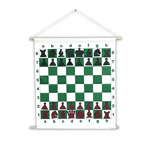 Tablero Ajedrez mural 65cm con piezas con magnetos