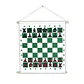 Tablero Ajedrez mural 65cm con piezas con magnetos - Miniatura 1