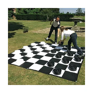 Juego de Dama Gigante - tablero de tela