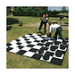 Juego de Dama Gigante - tablero de tela - Miniatura 2