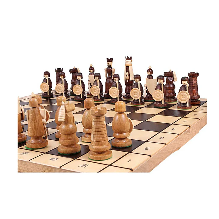 Set Ajedrez madera 55cm modelo Soldado (CH155) 6