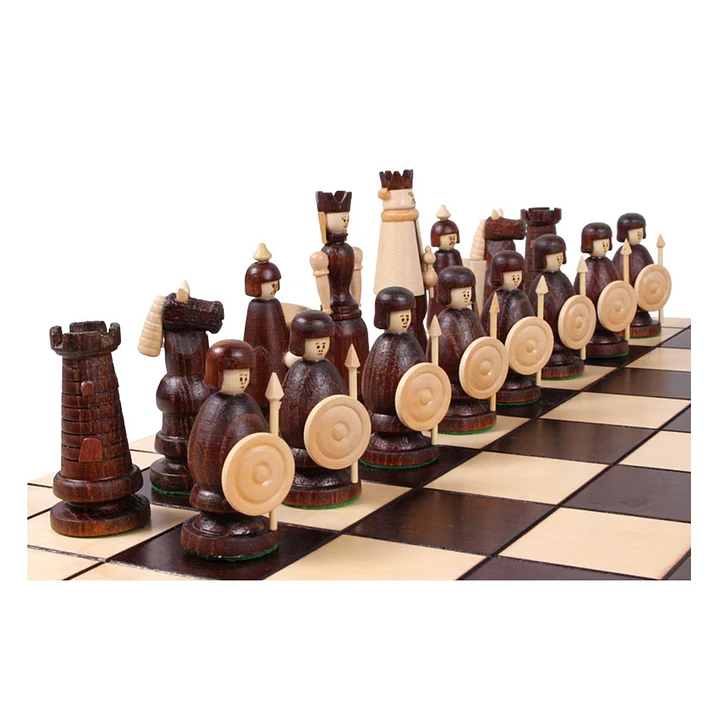 Set Ajedrez madera 55cm modelo Soldado (CH155) 3