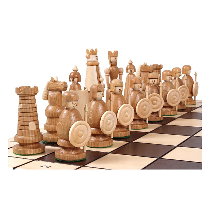 Set Ajedrez madera 55cm modelo Soldado (CH155) 4