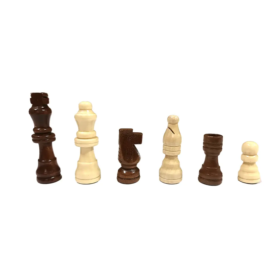 Ajedrez madera plegable (caja) de 30cm magnético 5