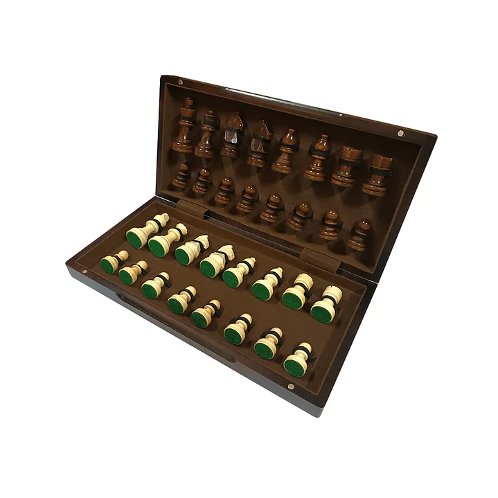 Ajedrez madera plegable (caja) de 36cm  4