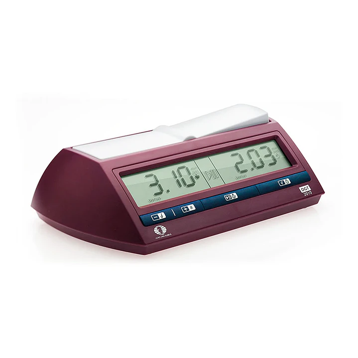 Reloj de ajedrez marca DGT modelo 2010 - Oficial de la FIDE 1