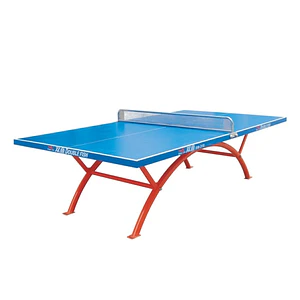 Mesa Tenis de Mesa Empotrada marca Double Fish modelo 318 (incluye malla)