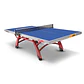 Mesa de Tenis de Mesa ITTF para uso convencional y paralímpico 25mm color azul DF (incluye malla) - Miniatura 1