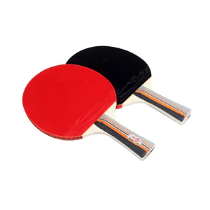 Set de ping pong marca Double Fish 136 A (incluye 2 paletas y 3 pelotas)